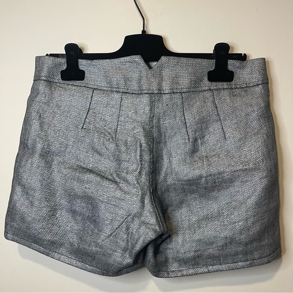ba&sh Concert Metallic Linen Shorts - Picture 4 of 6